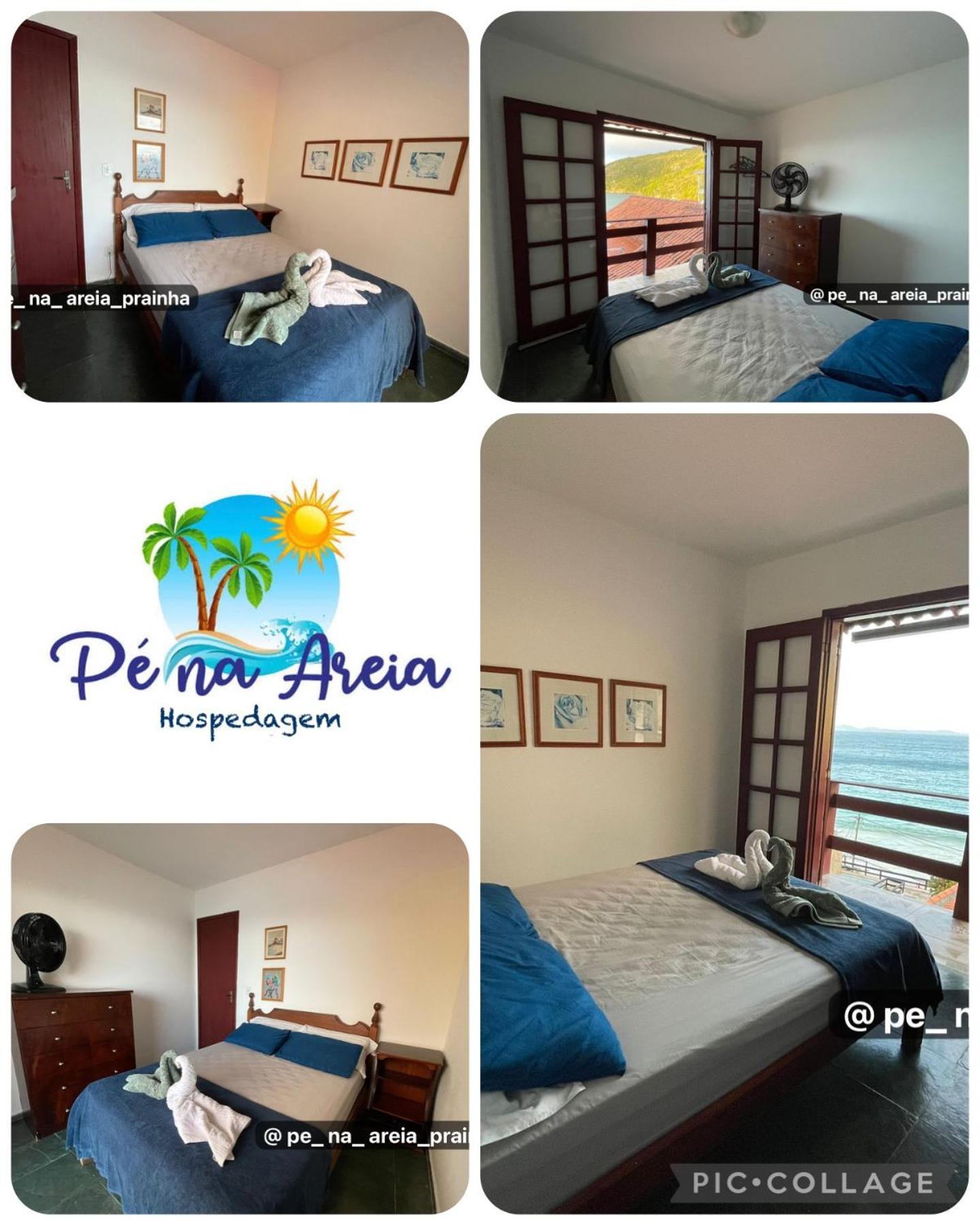 Отель Pe Na Areia Prainha Арраял-ду-Кабу Экстерьер фото