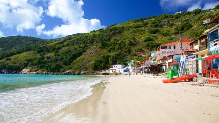 Отель Pe Na Areia Prainha Арраял-ду-Кабу Экстерьер фото